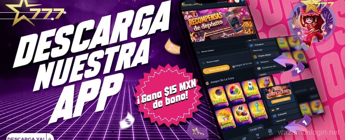 Aplicación Móvil de Wazamba Casino